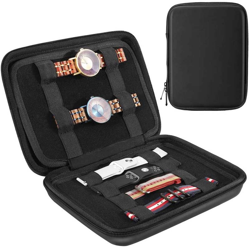 EVA leather watch organizer for men